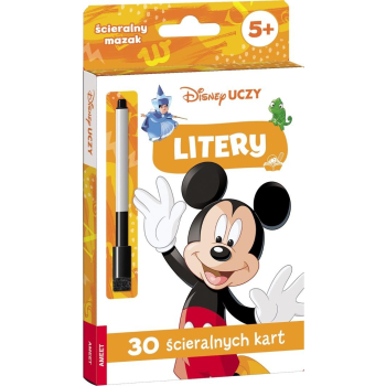 Disney Uczy. Litery. Karty